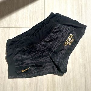 CU BUFFS Nike Dri-Fit Shorts Colorado Prime Athleisure   Running Shorts